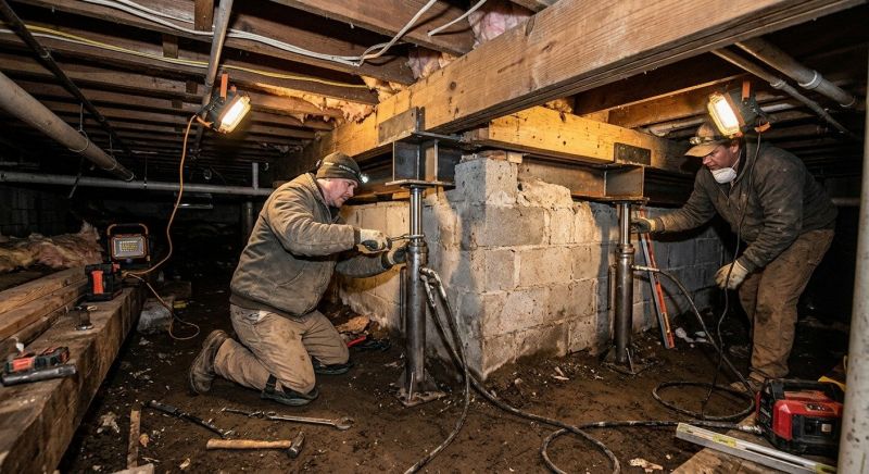 Basement Foundation Repair in Jamestown, CO