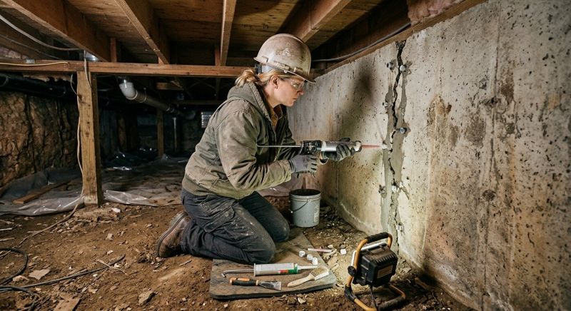 Basement Foundation Repair in Louisville, CO