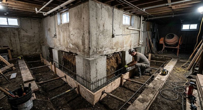 Basement Underpinning in Longmont, CO