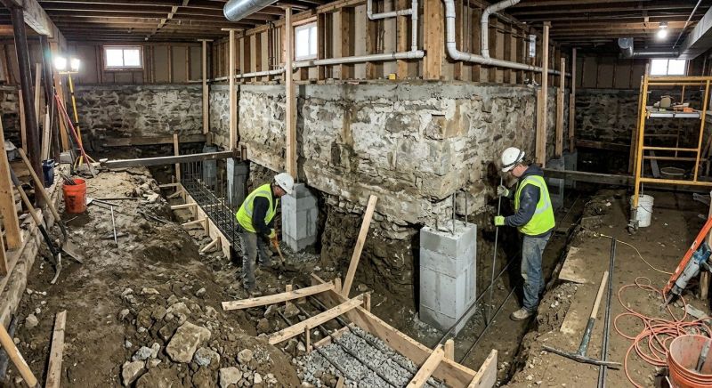 Basement Underpinning in Longmont, CO