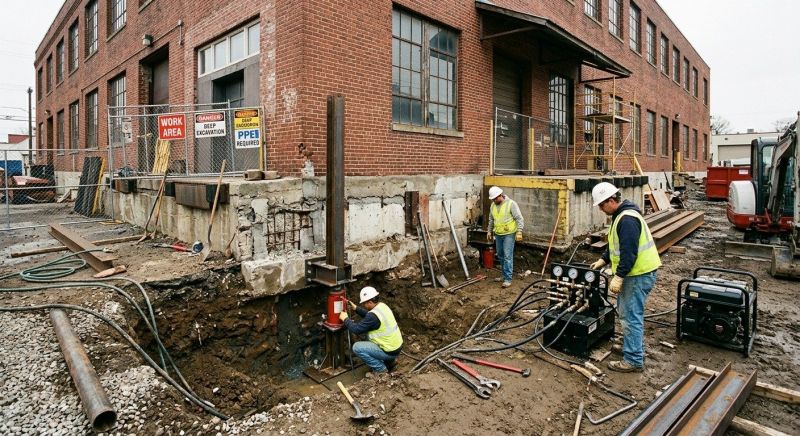 Building Foundation Repair in Lyons, CO