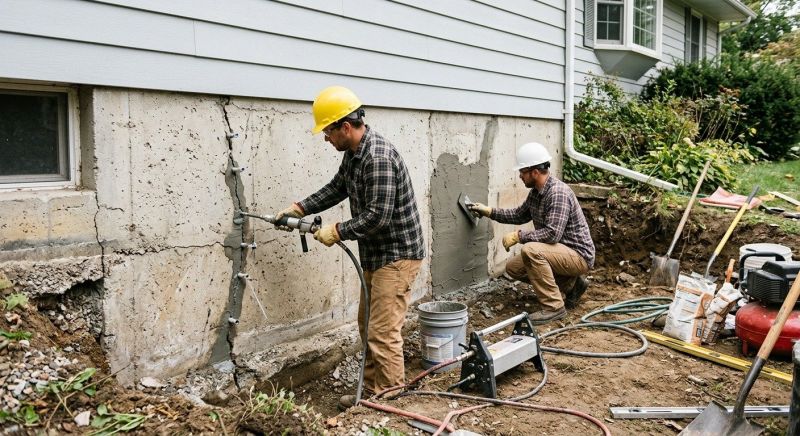 Cracked Foundation Repair in Allenspark, CO