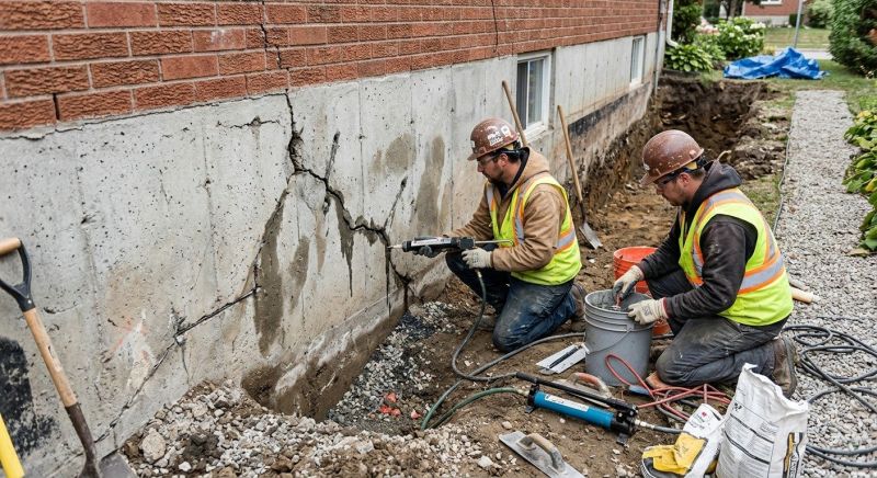 Cracked Foundation Repair in Loveland, CO