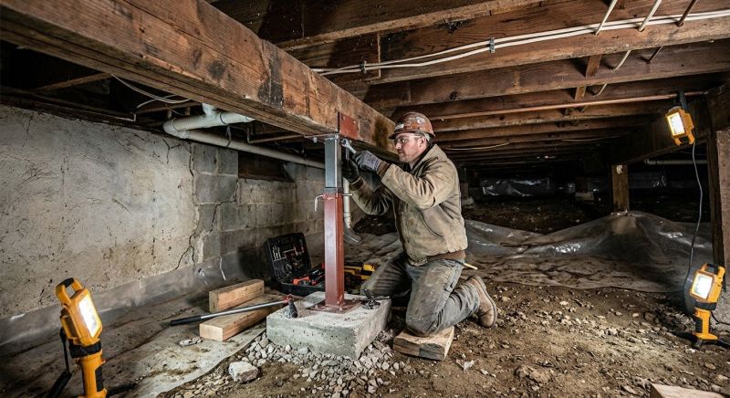 Crawlspace Foundation Repair in Lafayette, CO