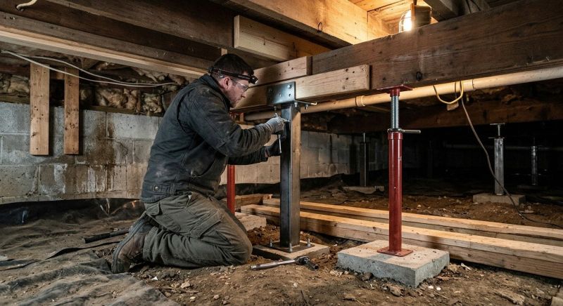 Crawlspace Structural Repair in Longmont, CO