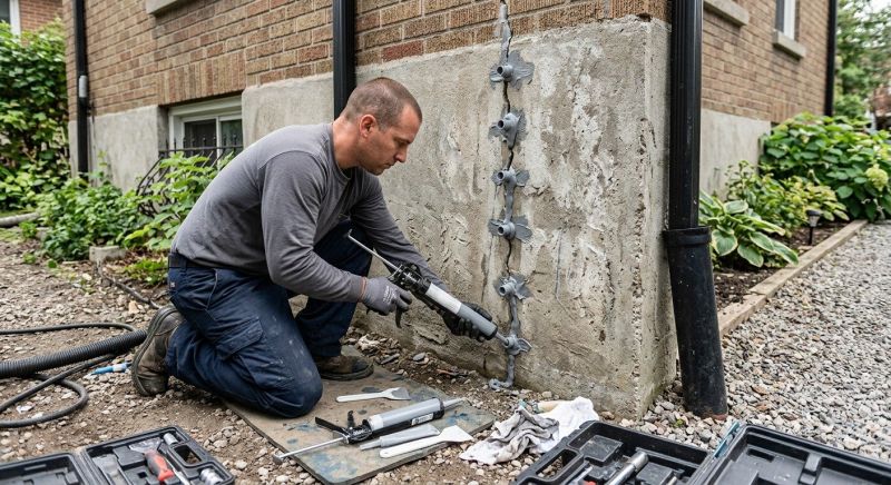 Exterior Foundation Repair in Longmont, CO