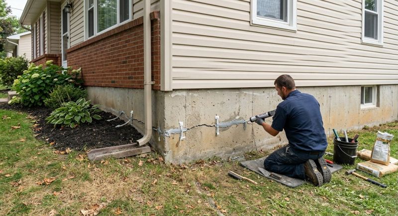 Foundation Crack Sealing in Longmont, CO