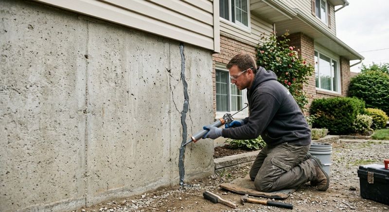 Foundation Crack Sealing in Longmont, CO