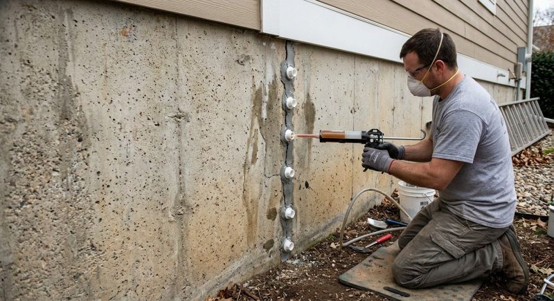 Foundation Cracks Repair in Longmont, CO