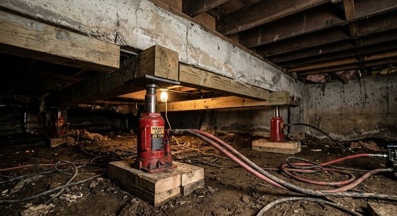 Foundation Jacking in Boulder, CO