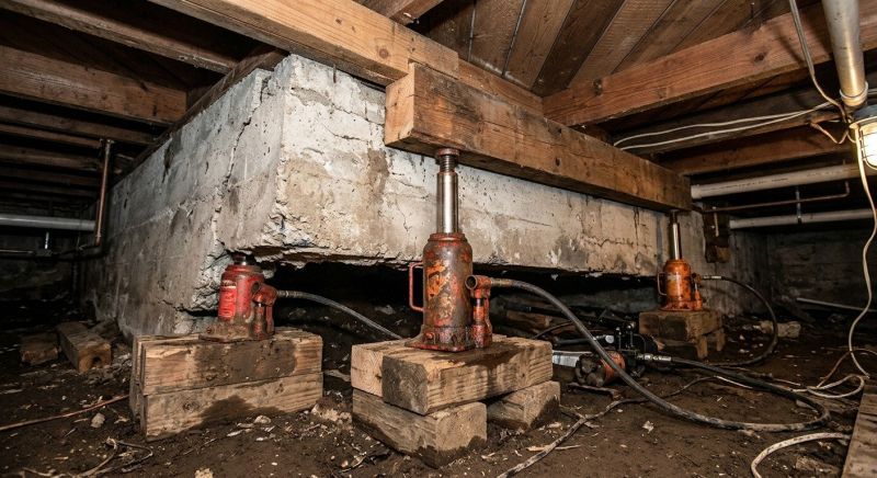 Foundation Jacking in Erie, CO