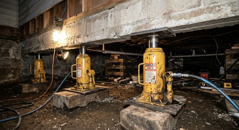 Foundation Jacking in Firestone, CO