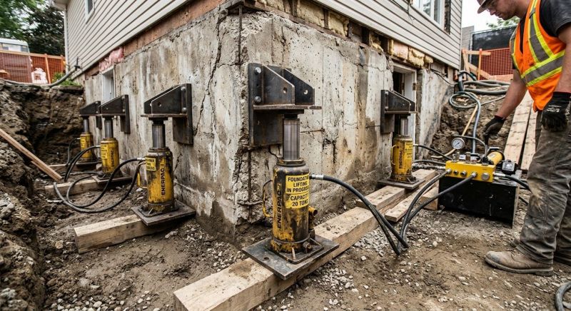 Foundation Jacking in Jamestown, CO