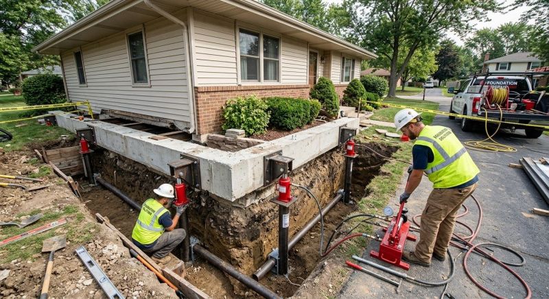 Foundation Jacking in Jamestown, CO