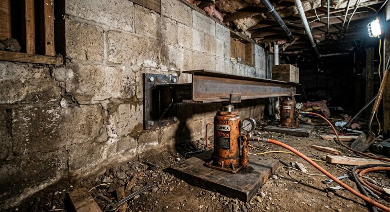 Foundation Jacking in Louisville, CO
