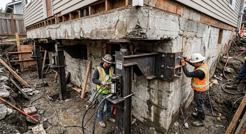 Foundation Lifting in Broomfield, CO
