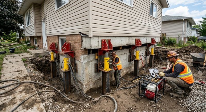 Foundation Lifting in Lyons, CO