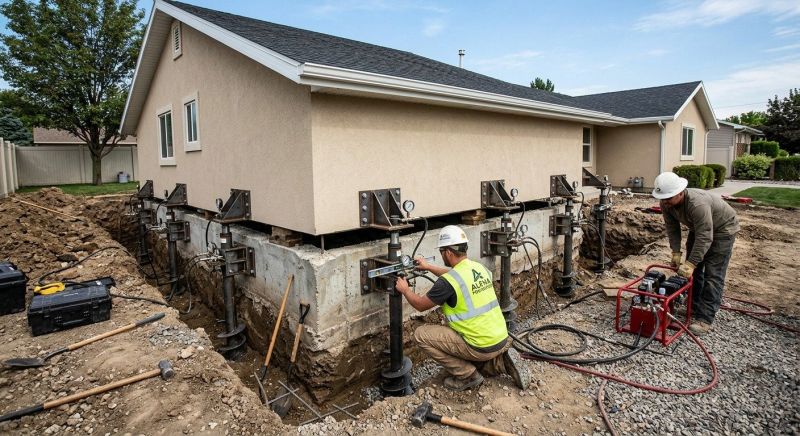 Foundation Pier Leveling in Longmont, CO