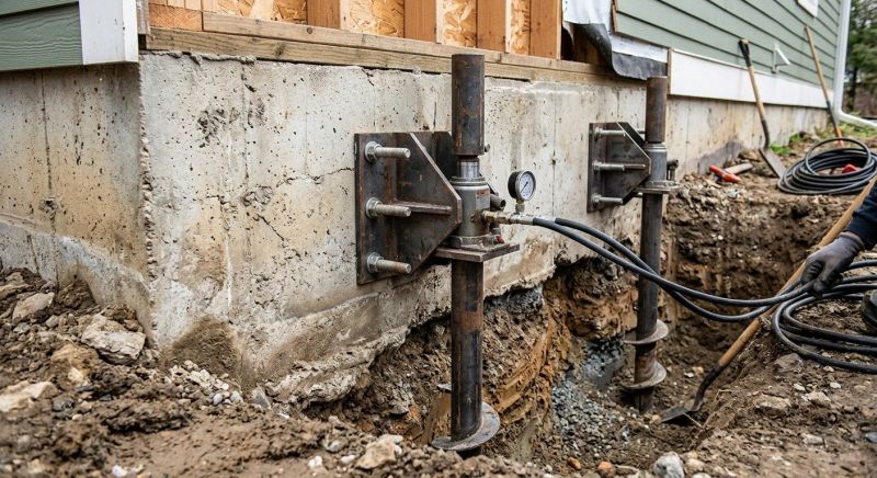 Foundation Pier Leveling in Longmont, CO