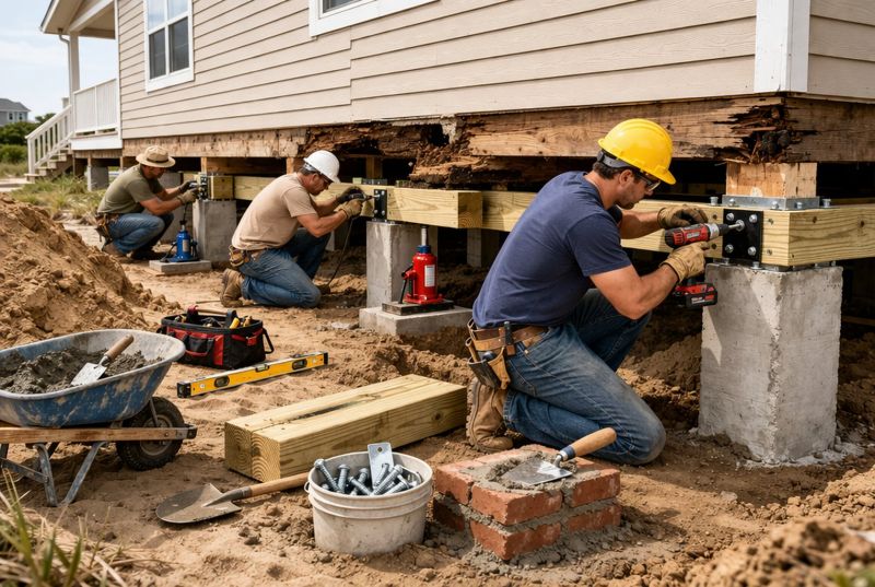 Foundation Raising in Nederland, CO