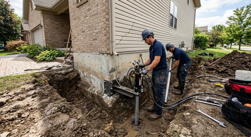 Foundation Settlement Repair in Longmont, CO