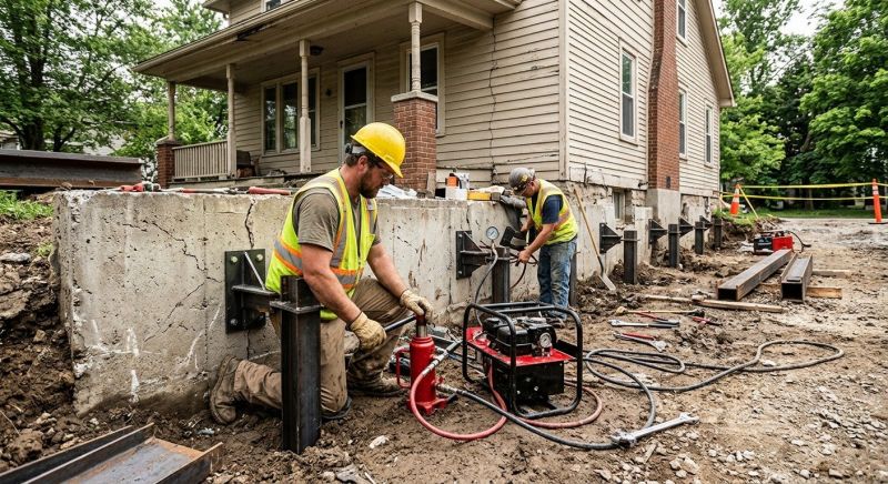 Foundation Stabilizing in Allenspark, CO