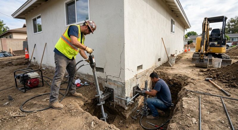 Foundation Stabilizing in Berthoud, CO