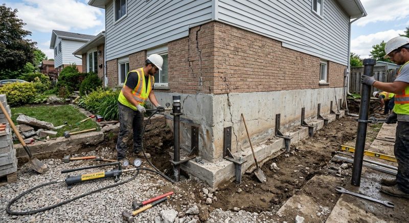 Foundation Stabilizing in Brighton, CO