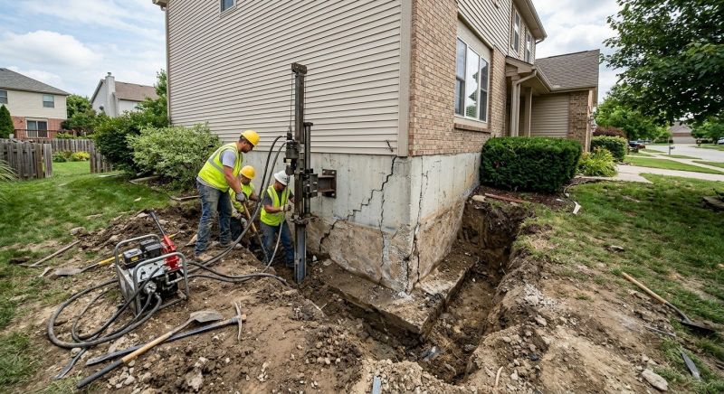 Foundation Stabilizing in Firestone, CO