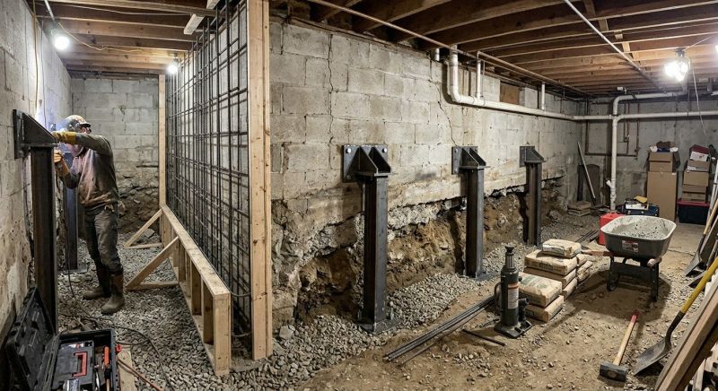 Foundation Stabilizing in Fort Lupton, CO