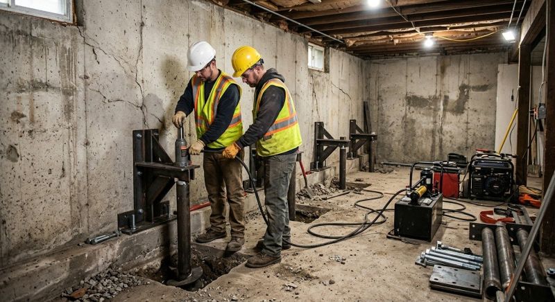Foundation Stabilizing in Jamestown, CO