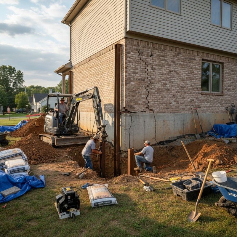 Foundation Structural Repair in Erie, CO