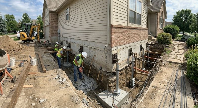 Foundation Underpinning in Longmont, CO