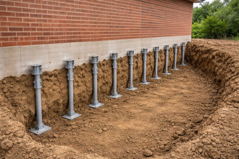 Helical Piers Installation in Longmont, CO