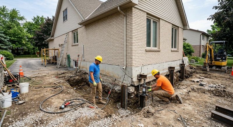 Helical Pile Installation in Longmont, CO