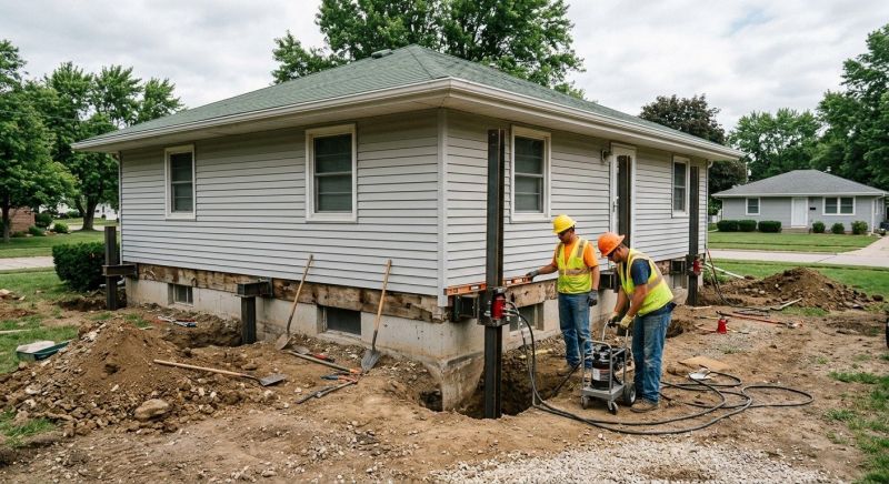 Home Foundation Leveling in Lafayette, CO