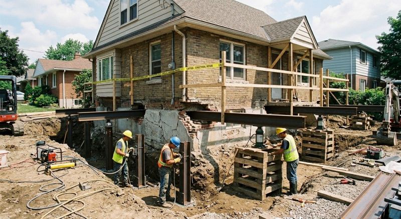 House Foundation Repair in Erie, CO