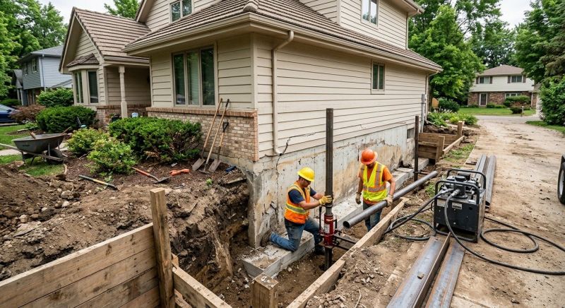 House Foundation Repair in Lyons, CO