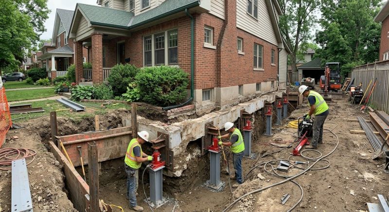 House Underpinning in Longmont, CO