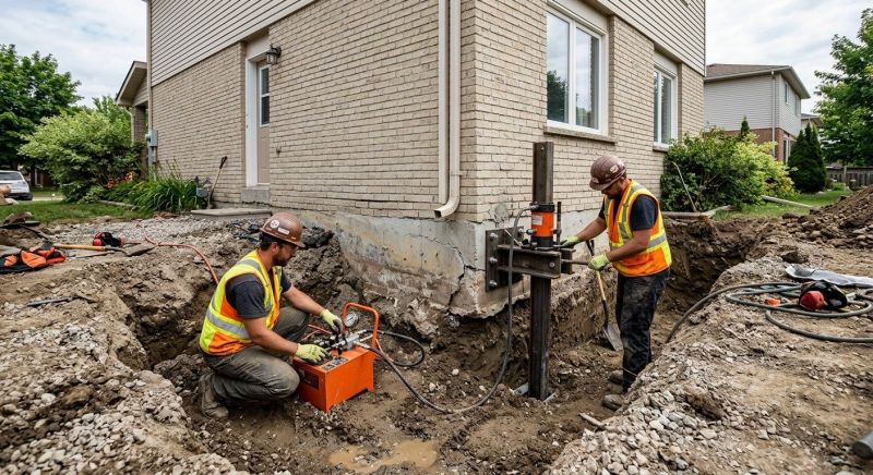 Sinking Foundation Lifting in Longmont, CO