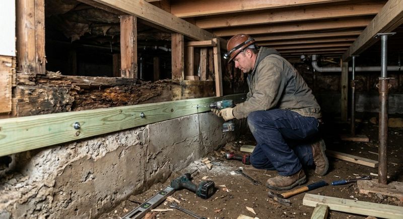 Sinking Foundation Repair in Estes Park, CO