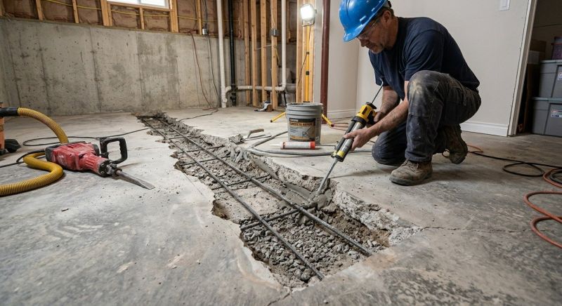 Slab Foundation Repair in Longmont, CO