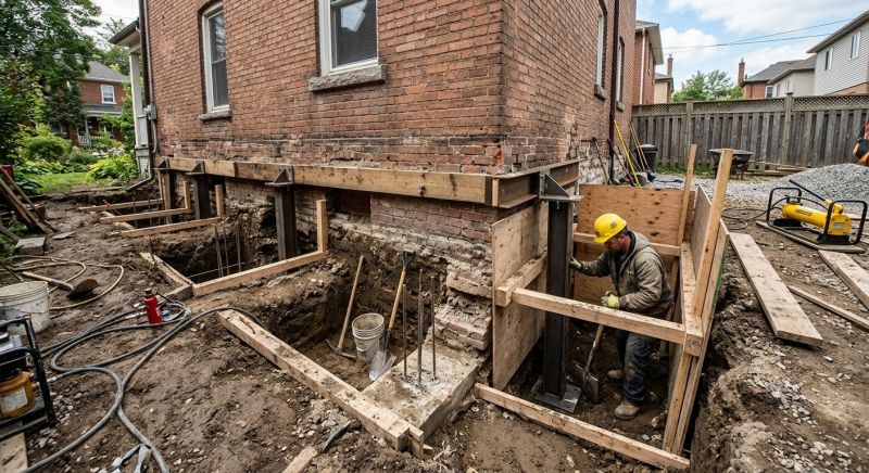 Structural Underpinning in Longmont, CO