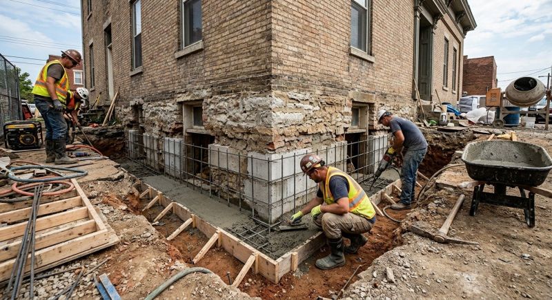 Structural Underpinning in Longmont, CO